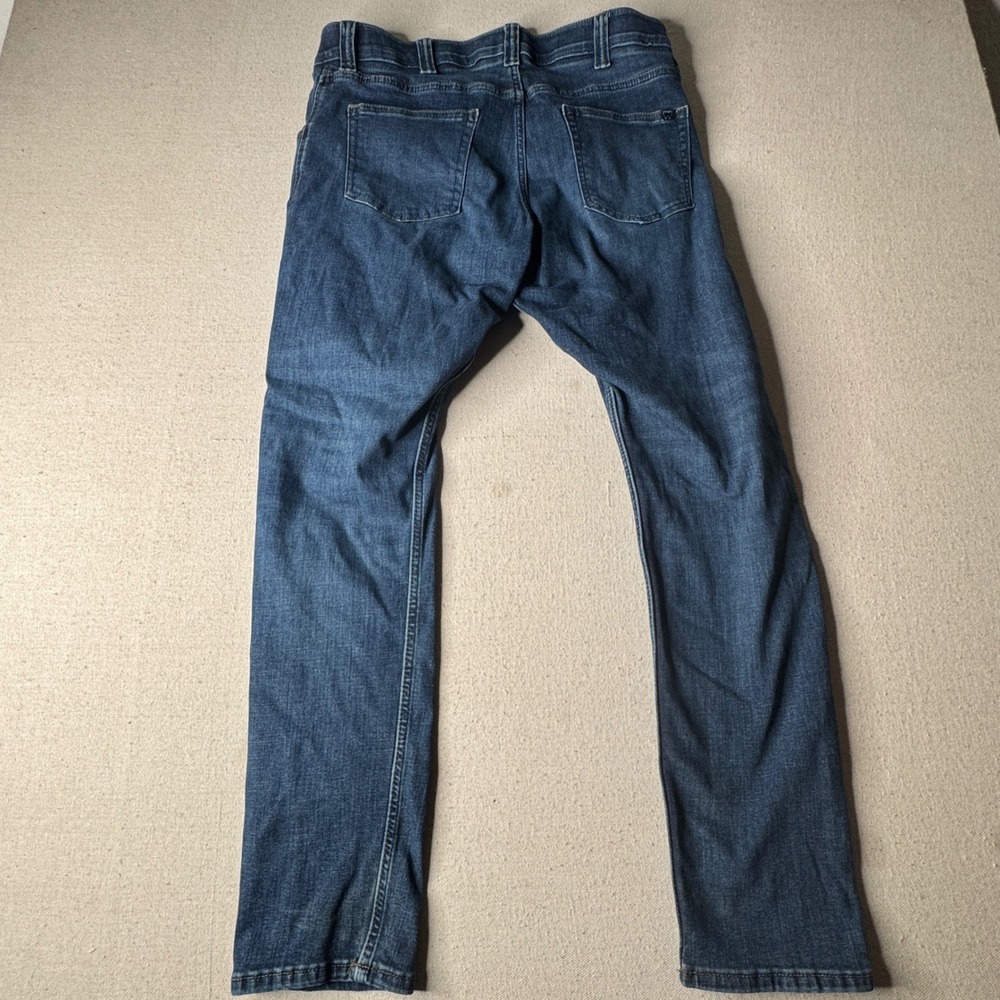 Wrangler Unlimited Comfort Mens 34x32 Blue Straight Leg Stretch Jeans 112344960 - Picture 3 of 8